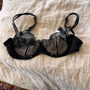 Simone Perele Delice Demi Cup Embroidered Adjustable Bra